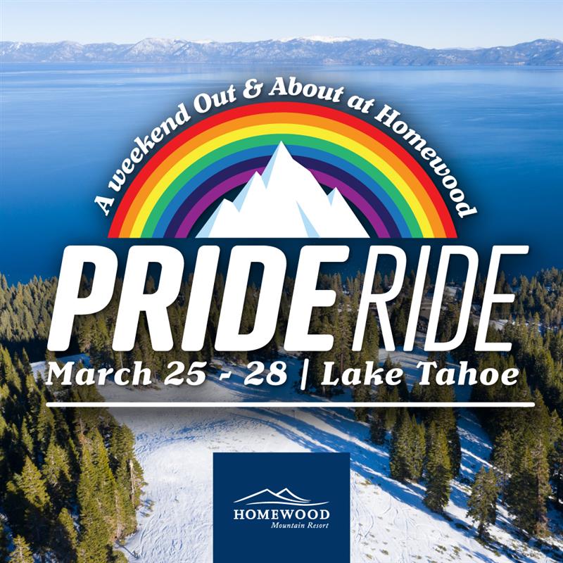 Pride Ride 2021 Homewood Mountain Resort Gay ski week