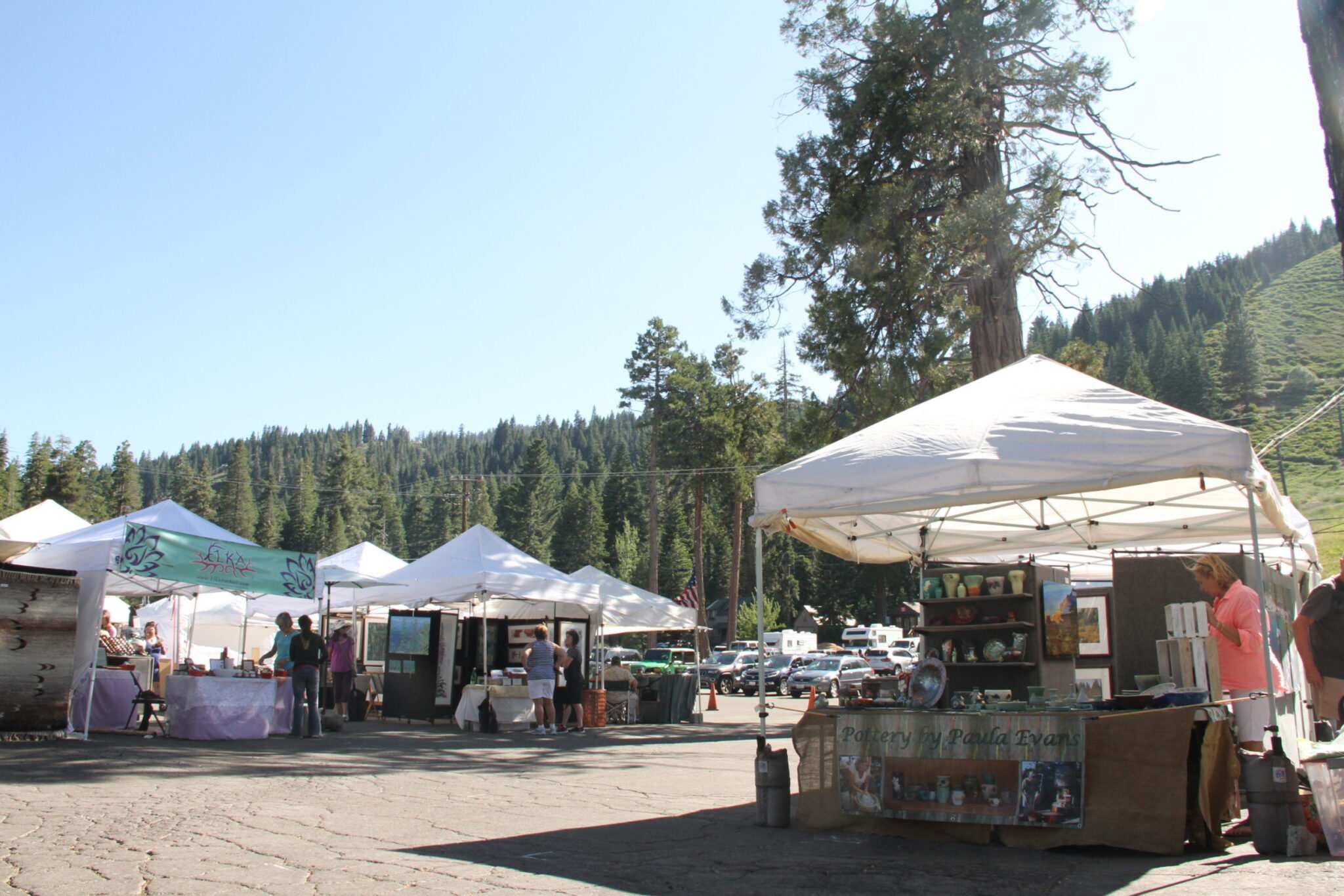 Weber Art Fair Vendors at Lake Tahoe
